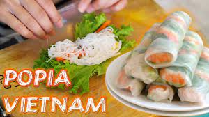 Popia vietnam ni perlu menggunakan rice paper sebagai kulitnya. Popia Vietnam Vietnamese Spring Roll Cara Buat Popia Vietnam Youtube