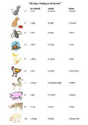 The home of some wild animals. Animal Homes Worksheets
