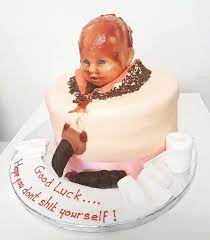 The World S Worst 30 Birthing Cakes Mum S Grapevine Funny Baby Shower Cakes Baby Shower Cakes Baby Shower Cake Designs