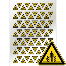 Symbole danger corrosif chimie, produit dangereux ou inflammable une gamme de pictogrammes de danger et de symboles attention est également en ligne sur notre site. Planche De Pictogrammes Danger D Ecrasement Virages