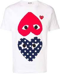 Check spelling or type a new query. Comme Des Garcons Play Hearts Print T Shirt Farfetch Print T Shirt Comme Des Garcons Play Tshirt Print