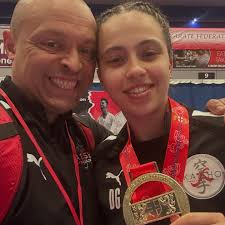 EKF National Championships 2025. 3 Senior competitors from Kaisho