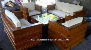 Dikirim dari jepara jawa tengah. Kursi Tamu Box Minimalis Kayu Jati