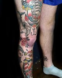 Top 59 Traditional Tattoo Sleeve Ideas 2020 Inspiration Guide Traditional Tattoo Sleeve Sleeve Tattoos Traditional Tattoo