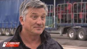 Truckie and his dog sleep at petrol station for weeks after dispute