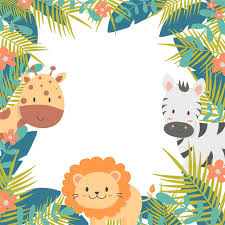 Cute Animals In The Jungle Background Fauna Bird Jungle Background Image For Free Download