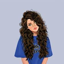 Dj una tiktok terbaru gratis dan mudah dinikmati. Tik Tok Logo Curly Hair Drawing Digital Art Girl Girly Drawings