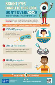 All day lens comfort · lens care resources · sign up for savings Bright Eyes Complete Your Look Contact Lenses Cdc