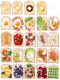 Artstation Toast Sehyun Lee Cute Food Art Aesthetic Food Watercolor Food