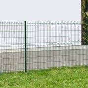 Grillage Rigide Soude Naterial Gris H 1 52 X L 2 48m Maille 200x55mm Grillage Rigide Pose Grillage Soude