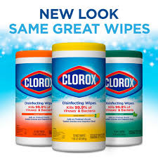 clorox 75 count crisp lemon scent and