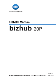 ©2021 konica minolta business solutions (canada) ltd. Konica Minolta Bizhub 20p User Manual Manualzz