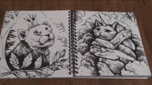 Imaginary friends by karolina kubikowska fully colored book flip through загрузил: Ticket To Dreams Coloring Book By Karolina Kubikowska Coloring Queen