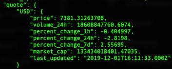 It is strongly recommended to use id to sort if paginating through all available results since id is. How To Check Any Cryptocurrency Price From Your Linux Terminal Blocks Decoded