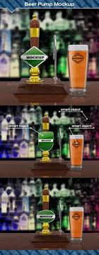 Beer Pump Mockup Beer Design Mockup Packaging Mockup