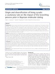 Our understanding of cycad diversification, and. Pdf Origin And Diversification Of Living Cycads A Cautionary Tale On The Impact Of The Branching Process Prior In Bayesian Molecular Dating