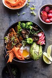 Superfood Bibimbap With Crispy Tofu Halfbakedharvest Com Vegan Healthy Korean Bowl Recipes Recipes Harvest Recipes Grain Bowl Recipe