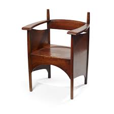 Charles Rennie Mackintosh 1968 1928 For Miss Cranston S Argyle Street Tea Rooms Glasgow Stained Oak Oak Armchair Charles Rennie Mackintosh Rennie Mackintosh