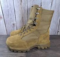 DANNER Rivot TFX 1200g 8" Coyote Brown Combat Boots Vibram Men's 8 R (NWOB)