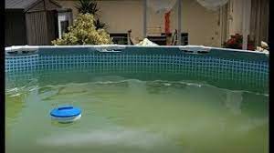Poolbesitzer haben bei der verwendung von brunnenwasser häufig das. Grunes Wasser Im Intex Pool Mit Vitamin C Klaren Ersetzt Keine Reinigung Youtube