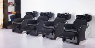 salon shampoo bowls, shampoo chairs