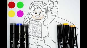 Various coloring pages for kids, and for all who are interested in coloring pages, can get amazing pictures easily through this portal. Thor Lego Coloring Page Ii Avengers Lego Ii Jom Mewarna Thor Lego Youtube