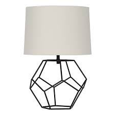 The most common cage light shade material is metal. Mainstays Black Cage Metal Base Table Lamp With Shade 16 H Walmart Com Walmart Com