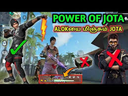 Garena free fire has been very popular with battle royale fans. Jota Character Power And Abilities In Free Fire Jota Gameplay Comparison Tamil Tubers Youtube