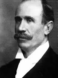 IMAGE: Sir John Forrest (left), Andrew 'Twiggy' Forrest's great uncle and  provider of his inherited wealth, with Sir William Lyne, falling a giant  jarrah tree near Bunbury, WA in 1907 BACKGROUND: Sir