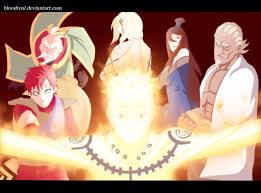 Naruto Gaara The 5th Kazekage Of Sunagakure Onoki The 3rd Tsuchikage Of Iwagakure Tsunade The 5th Hokage Of Konohag Naruto Shippuden Anime Anime Naruto