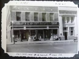 Howell D C 1943 Detroit History Livingston County Howell Michigan