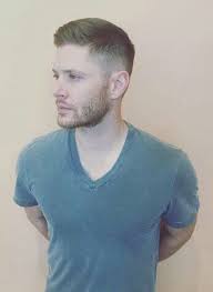 · my twins have figured out how to mock me and they can't even roll over yet. Jensen Ackles New Haircut Jensen Ackles Haircut Jensen Ackles Jensen Ackles Hair
