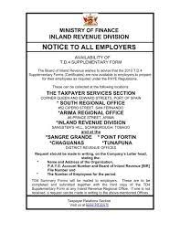 Department of the treasury internal revenue service irs.gov. Board Of Inland Revenue Trinidad Tax Return Forms Tax Walls