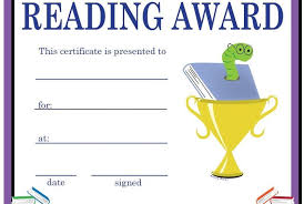 Certificate For Good Reading Page 001 Reading Certificates Reading Awards Awards Certificates Free