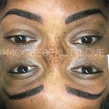 beautiful 3d and ombre shaded brows by maya at jovance salon brows makeup beauty