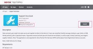 Installing The Xerox Support Assistant App
