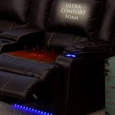 Jaleco Theater Seats Row Of 2 Chairs By Clay Madison Theater Seating Heat And Led Lighting Espresso Click Image For More Deta Theater Seating Seating Chair