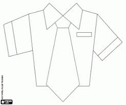Epingle Par Louise Levesque Sur Image Coloriage Chemise Cravate Chemise