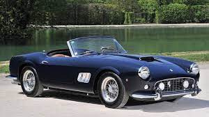 When the first owner was ready to move on, swaters arranged the car's sale to james coburn in 1964. Beautiful Ferrari 250 California Poised To Break Hearts Records