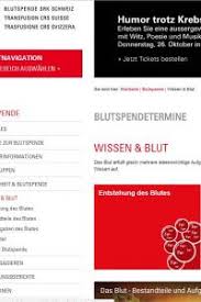 Blutspenden aller blutgruppen werden weiterhin unbedingt benötigt. Blutspende Ch Zebis