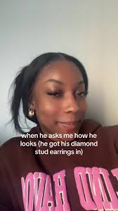 Men's Fashion: Diamond Stud Earrings and Hoops