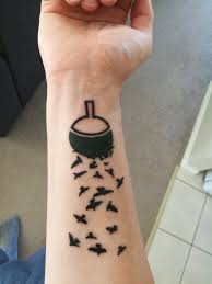 Uchiha Symbol Dissolving Into Crows Tattoo Uchiha Symbol Dissolving Into Crows Tattoo Tatuagens De Anime Tatuagem Do Naruto Boas Ideias Para Tatuagem