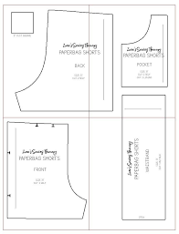 Toddler Shorts Pattern Printable
