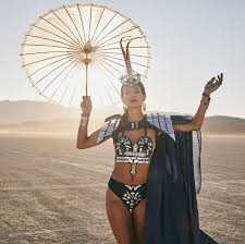 50% go to get obliterated. The Most Insane Fashion Looks From Burning Man 2019