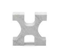 Element Bookend in White Carrara Marble - Nest Casa