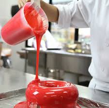 This Is A Recipe Of Super Shiny Mirror Glaze The Recipe Is In Pdf Format It Is Very Detailed And Has Step By Step Gateaux Et Desserts Chocolat Gateau Miroir