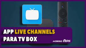 El televisor de control remoto universal Live Channels Para Tv Box Android Descargar App Instalar