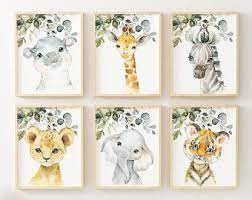Target.com has been visited by 1m+ users in the past month Baby Jungle Nursery Prints Safari Jungle Animals Green Leaves Nursery Decor Wall Art Boy Girl Watercolor Elephant Giraffe Tiger Panda Safari Animals Nursery Nursery Animal Prints Safari Animal Prints Nursery