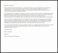 Teacher Letter Of Recommendation Sample Luxury English Teacher Re Mendation Letter In 2020 Teacher Letter Of Recommendation Letter To Teacher Letter Of Recommendation
