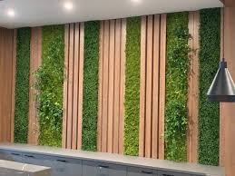 Photo by gardens at first light (@gardensatfirstlight) : Artificial Green Walls And Distancing Screens Decors Veronneau In 2021 Artificial Green Wall Green Wall Design Garden Wall Designs